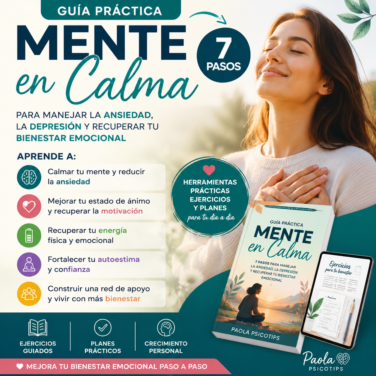 Mente en Calma — Vista del producto